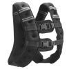 VEVOR Weighted Vest, 16 lbs Weight Vest with Reflective Stripe, Adjustable Buckle Body Weight Vest for Men Women
