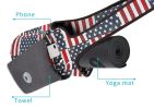 Yoga Mat Bag with Large Size Pocket & Inner Zipper Pocket; Yoga Carrier Bag Tote Sling Carrier Fit Most Yoga Mat Size