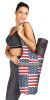 Yoga Mat Bag with Large Size Pocket & Inner Zipper Pocket; Yoga Carrier Bag Tote Sling Carrier Fit Most Yoga Mat Size