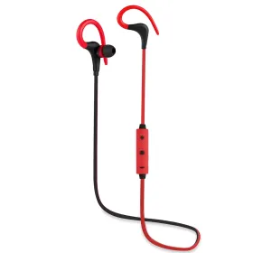 Wireless Headsets V4.1 Sport In-Ear Stereo Headphones Sweat-proof Noise Canceling Earphones Back-Headphone For Valentines Day Gift Exercising (Option: Red)