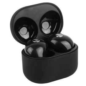 TWS True Wireless V4.2 Earbuds IPX4 In-ear Stereo Earphone Hands-free Deep Bass Earpiece With Mic Magnetic Charging Case 30Hrs Single Earbud Work (Option: Black)