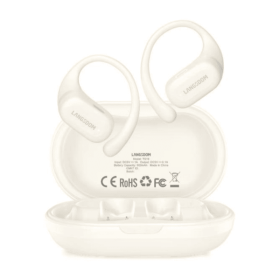 High-quality Bone Conduction Sports Mini TWS True Wireless Bluetooth Headset Similar To Pro Air Earphones (Option: Beige)